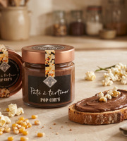 Chaloin Chocolats - Pâte à tartiner pop corn 350g