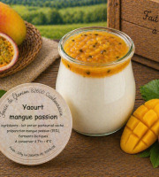 Ferme de l'Elanion - Yaourt Mangue Passion 125g