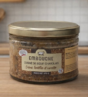 La Maison du Charolais - Cuisiné de Bœuf  AOP Bœuf de Charolles à la crème, lentilles et carottes 370g