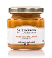 L'Epicurien - Merveille de l'Inde Lentilles Corail, Lait de Coco, Curry 100g