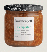 Karine & Jeff - Pilaf de petit épeautre - coulis de tomate et basilic au parmesan 6x340g