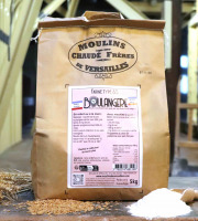 Moulins de Versailles - Farine De Blé Boulangère T65 - 5kg