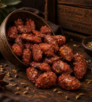 La confiserie d’antan 100% bio - Amandes caramélisées à l'anis - vrac 500 gr