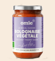 Omie - Sauce bolognaise végétale bio - tomates plein champs du sud de la France - 340 g