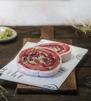 Maison BAYLE - Champions du Monde de boucherie 2016 - Effeuillé de Bœuf au Beurre d'Escargot Limousin Label Rouge - 720g (4 tranches)
