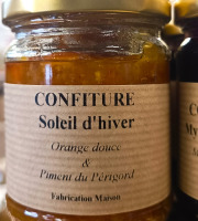 Piments et Moutardes du Périgord - Confiture Soleil d'hiver 200g