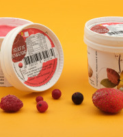 Le Jardinier Glacier - Sorbet Délice de Bourgogne, fruits rouges de notre ferme - 140ml