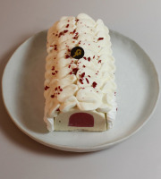 GT Designer Glacier - Bûche Vacherin Vanille / Framboise