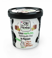 Les Glaces du Semnon - La Mémère - Glace façon pâte à tartiner 100% bio 500mL X8