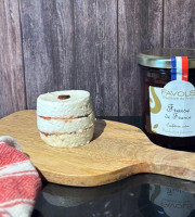 Fromage Gourmet - Chèvre frais Fraise et Basilic MAISON
