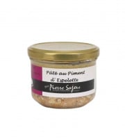 Atelier Pierre Sajous - Pâté au Piment d’Espelette, verrine 180g