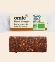 Omie - Barres énergie fruits secs chocolat - vegan - 35 g