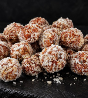 La confiserie d’antan 100% bio - Noisettes caramélisées noix de coco - vrac 500 gr