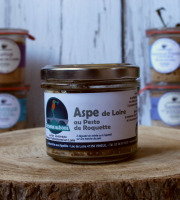 La Bourriche aux Appétits - Rillettes d'Aspe de Loire au Pesto de Roquette 80 g