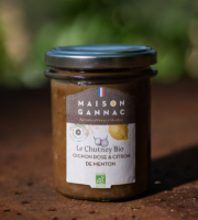 Maison Gannac - Chutney Bio Oignon rose et Citron de Menton