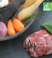 Domaine des Alliers -  Bœuf d'exception - Pot-au-feu sans os, AOC Maine-Anjou, BIO – 840 g  [SURGELÉ]