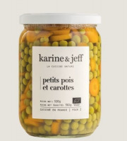 Karine & Jeff - Petits pois et carottes 520g