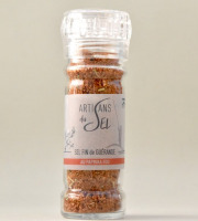 Artisans du Sel - Moulin sel fin de Guérande Paprika fou x 9