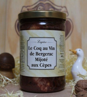 Lagreze Foie Gras - Le Coq au Vin Mijoté aux Cèpes