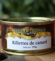 Ferme de Pleinefage - Rillettes de canard - Boîte de 190g