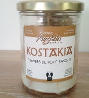 Ferme AOZTEIA - Travers Confits De Porc Basque Kintoa