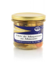 SARL Kerbriant ( Conserverie ) - Filets de Maquereaux au Muscadet - 200g