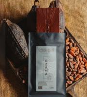 Chocolaterie Origines - Tablette BIO chocolat Noir 70% - République Dominicaine