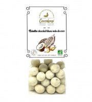Cocoripop - Noisettes chocolat blanc noix de coco 100g x 8