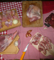 Ferme Guillaumont - Demi-agneau race Romane - 8.5 kg