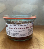 Des Poules et des Vignes à Bourgueil - Terrine de canard aux figues