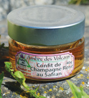 Safran des Volcans - Confit de Champagne Rosé au Safran 40g