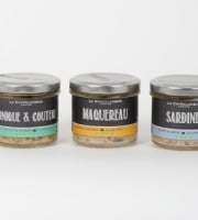 La Chikolodenn - Rillettes : Sardine, Maquereau, Berniques & Couteaux