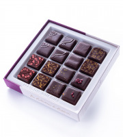 Maison Dufoux - Coffret chocolat 1 niveau: Les Fruités
