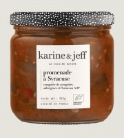 Karine & Jeff - Compotée de courgettes, aubergines et parmesan 6x350g