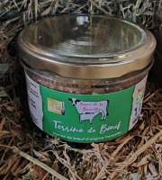 Ferme de la Bouriette - Terrine de veau au poivre vert 180g