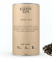 Esprit Zen - Thé Noir "Apple Tea" - pomme - cerise - caramel - Boite 100g