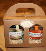 Les Jambons de Lessay - Coffret Normand - Camembert