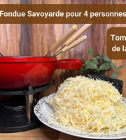 La Fermière - Fondue Savoyarde aux Trompettes de la Mort – 4 personnes