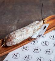 Maison Lascours - Saucisson de Porc Noir de Bigorre AOP - 250gr