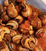 L'OLIVERAIE DU COUDON - Escargots sauce Catalane 380gr  (avec coquille et une sauce épicée)