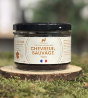 Venandi Sauvage par Nature - Terrine Chevreuil Sauvage Français aux Noix - 12x180g