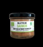 ONAKE - Le Fumoir du Pays Basque - Rillettes de Saumon confit au Piment d'Espelette - BIO