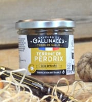 Terre de Gallie - Terrine de perdrix à la brioche x 20