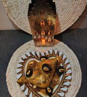 Le Paradis d'Escargot - Tajine poulet au pruneaux et amandes abricot