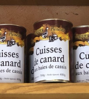 Ferme de Pleinefage - 3 Cuisses aux Baies de Cassis - Boîte de 650g