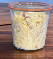 Boco Fabrik - Lot de 6 bocaux tagliatelles carbonara