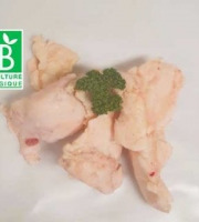 Ferme de la Paumerais - GRAISSE DE VOLAILLE NATURELLE (POULET) BRUTE BIO - 1 Kg