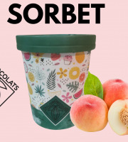 Chaloin Chocolats - Sorbet pêche