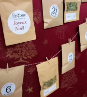 Epione - Calendrier de l'avent : kit de sachets d'infusions et aromates bio de Bourgogne