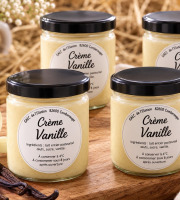Gaec de l'Elanion - Crème Vanille x4